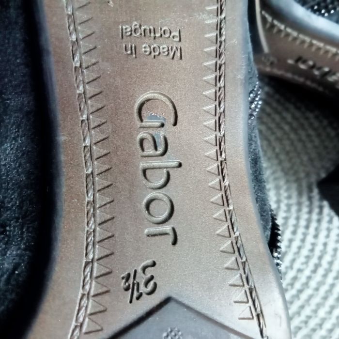 Botki zamszowe Made in Portugal Gabor 36