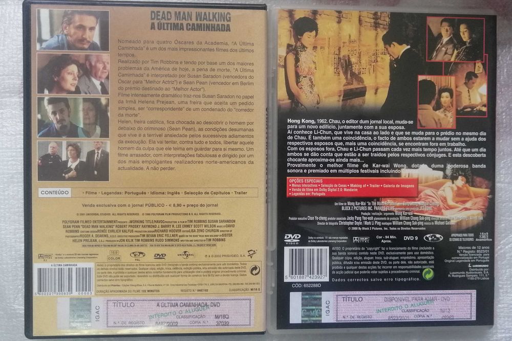 Dead man walking  Disponivel para amar Wong Kar Wai