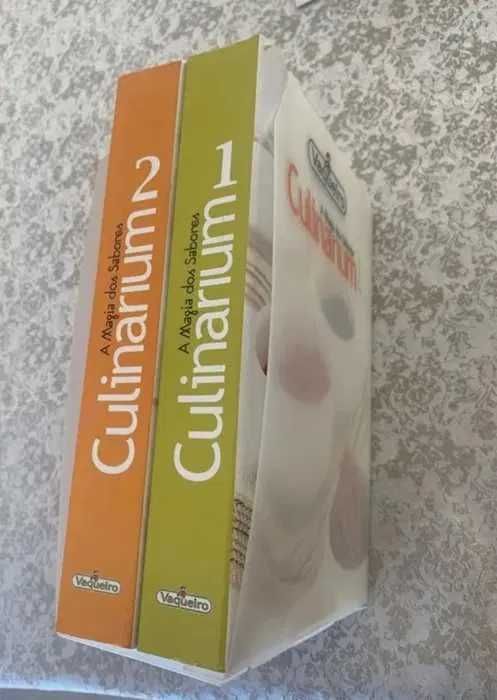 Livros de culinária (dois volumes) - A magia dos sabores