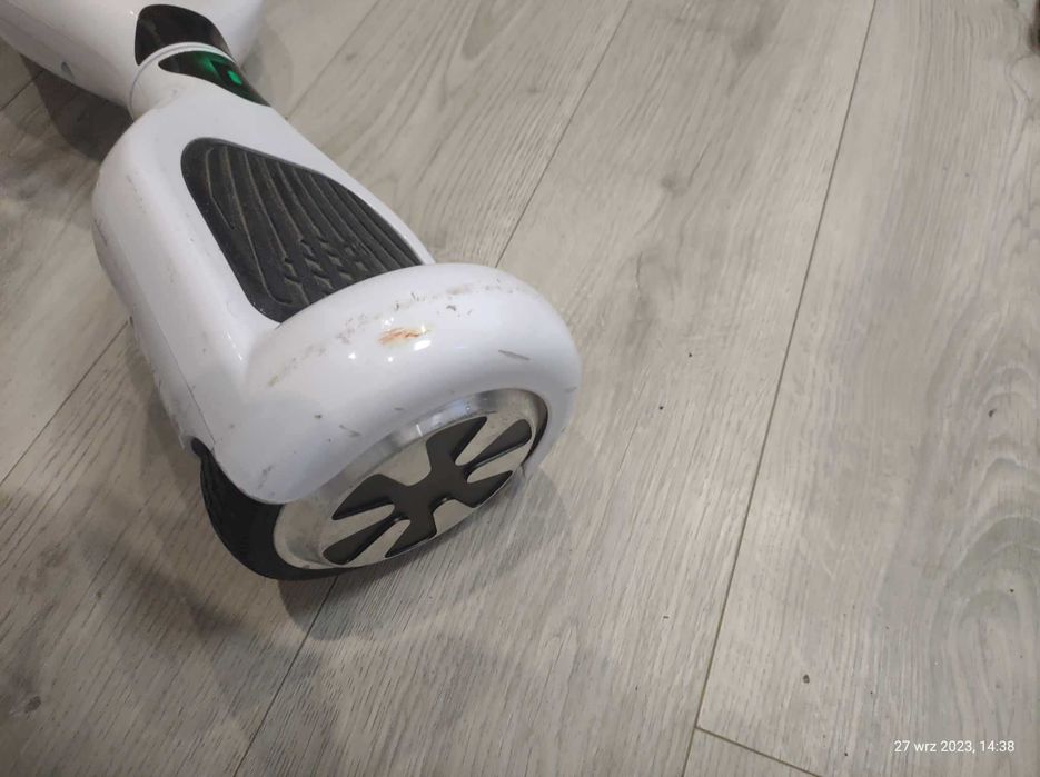 Hoverboard Denver Biały, etui, ładowarka