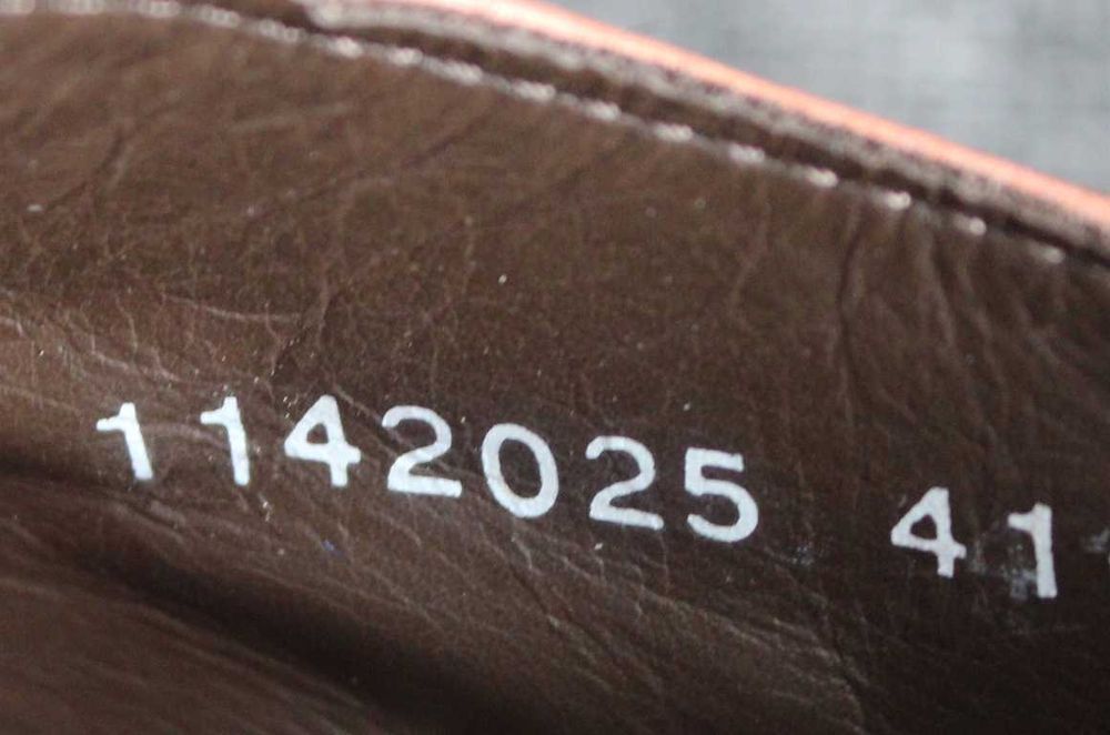 Туфлі броги Roberto Santi Оригінал Нат шкіра 41-42р