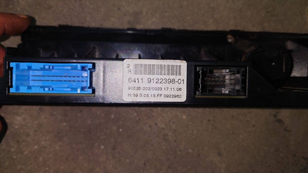 BMW E60 E61 panel klimatyzacji