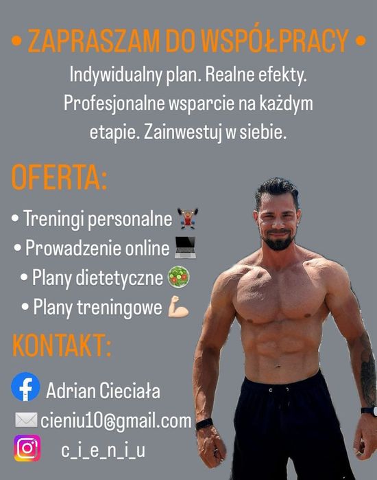 Trener personalny, treningi personalne