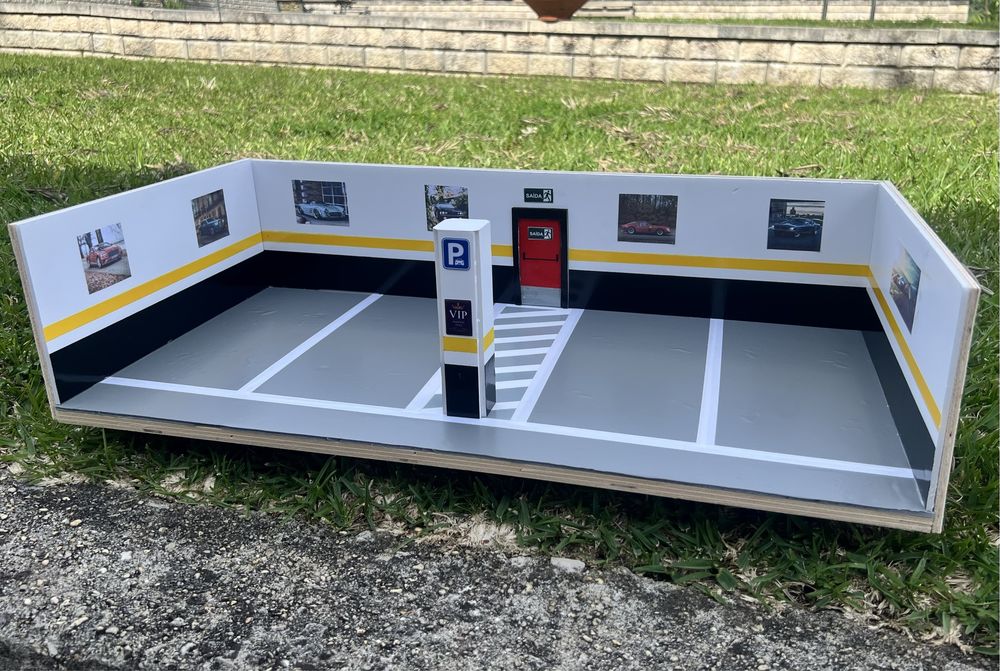Diorama 1/24 - Garagem/Estacionamento