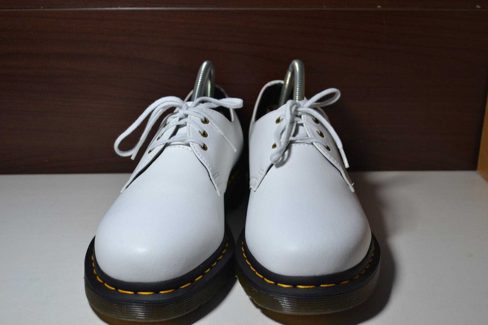 dr. martens vegan 40р туфли белые оригинал