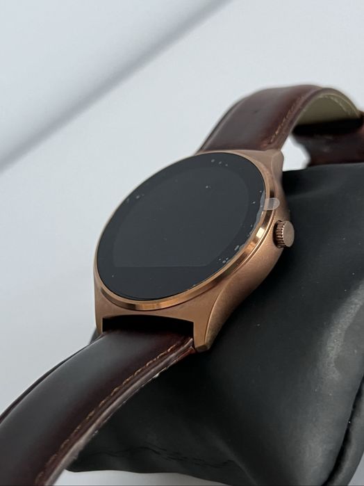 Smart watch Qin cw pro зі шкіряним ременем