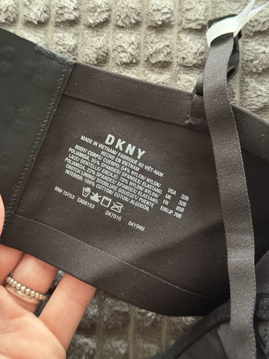 Боді бюстьє DKNY з чашками на кісточках