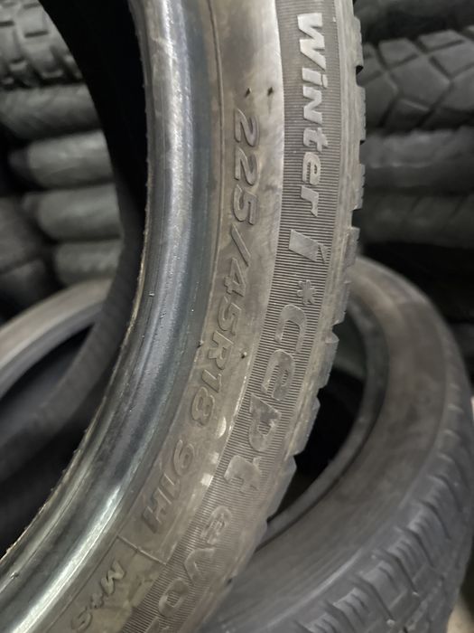 Шини резина 225/45/18 r18 Hankook комплект зимні