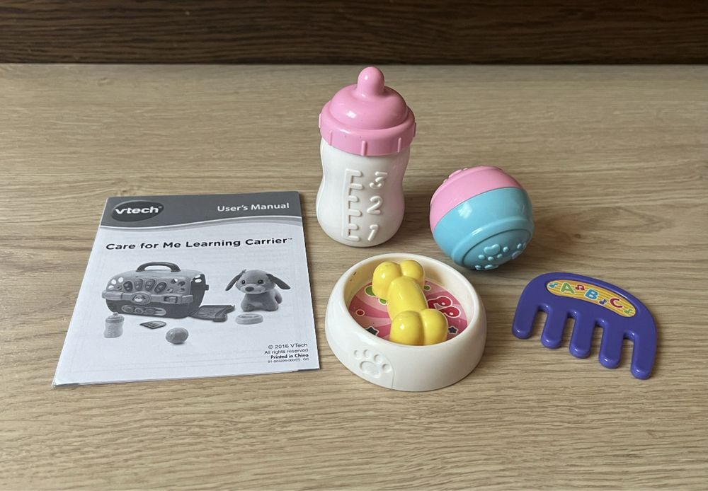 Интерактивная музыкальная игрушка Vtech собака в переноске, как новая