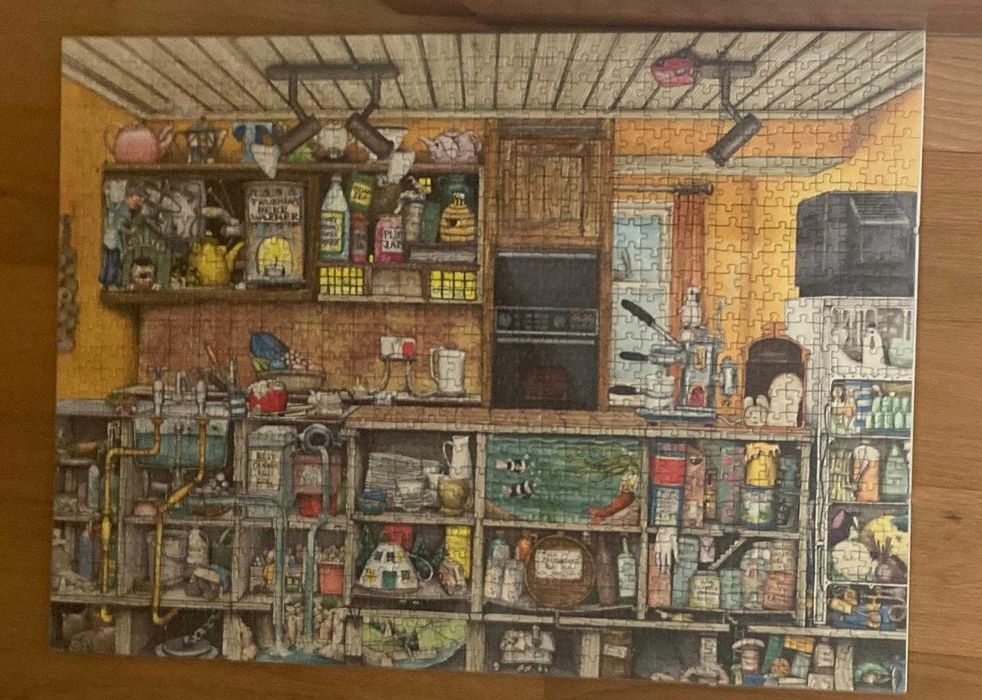 Puzzle Montado  – Cozinha Maluca