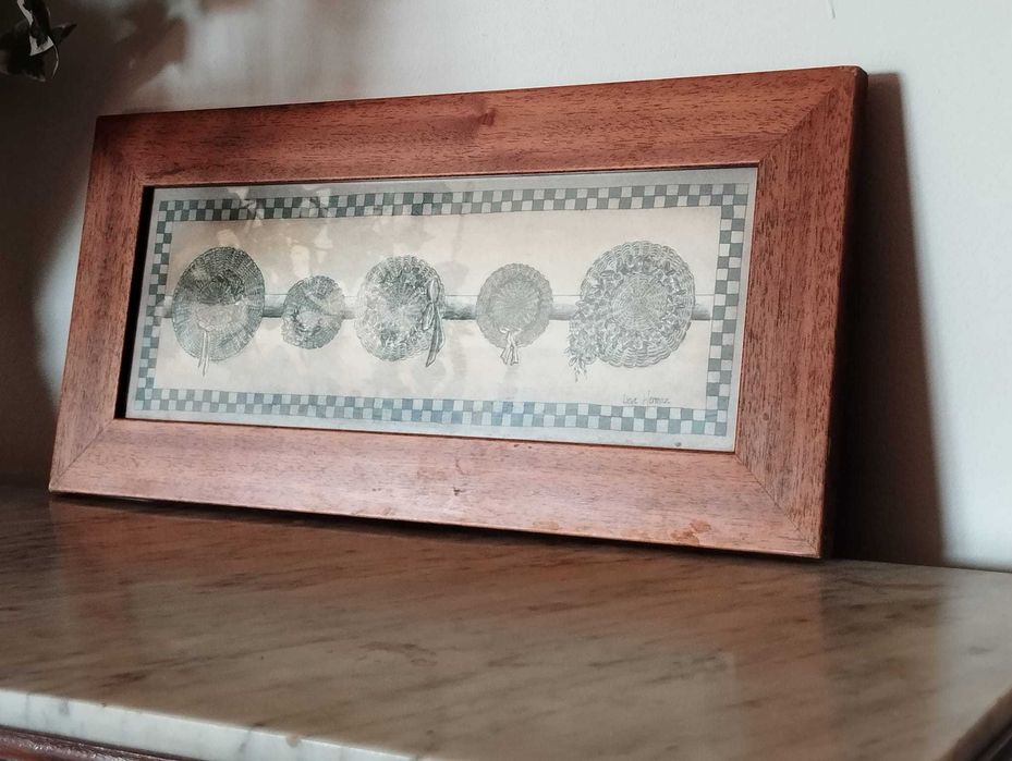 Quadro "Chapéus de Palha" Lieve Herman