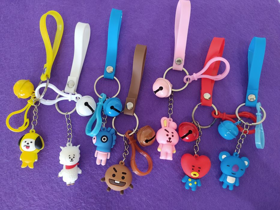 BTS/BT21 - Porta-chaves