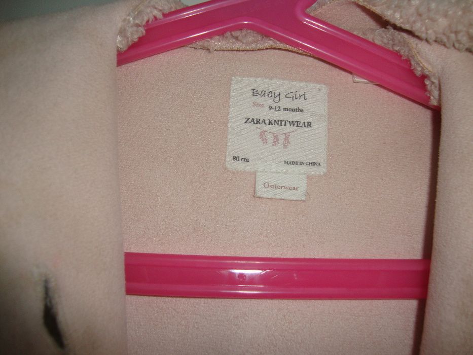 Płaszczyk kurteczka Zara roz. 80