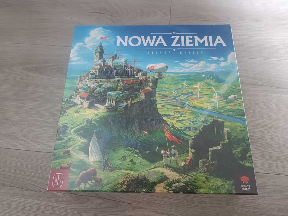 Nowa Ziemia Reiner Knizia gra planszowa PL nowa