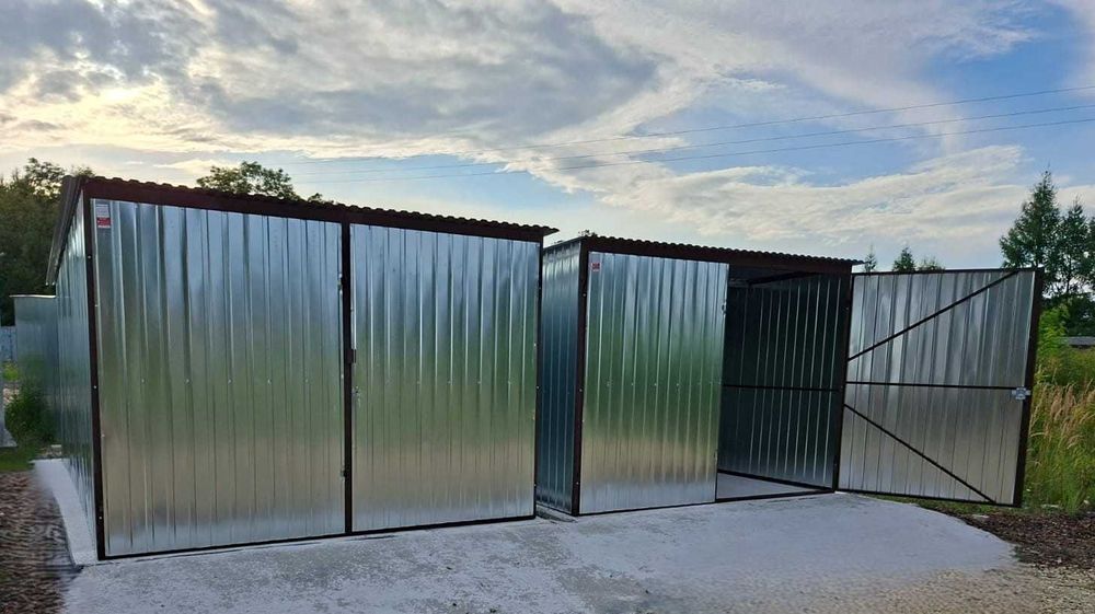 Świąteczna Promocja! Garaż Blaszak 3x5 Garaże WZMOCNIONE Producent