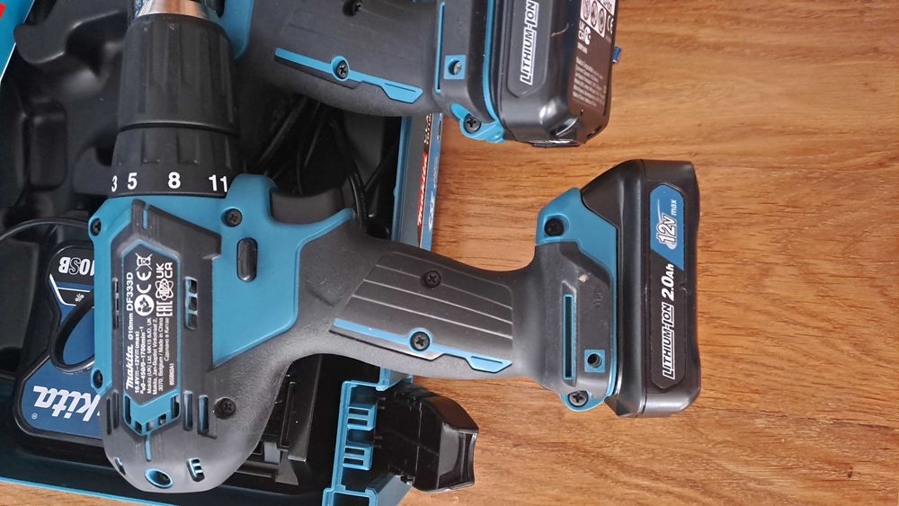 MAKITA комплект шуруповерт + дриль