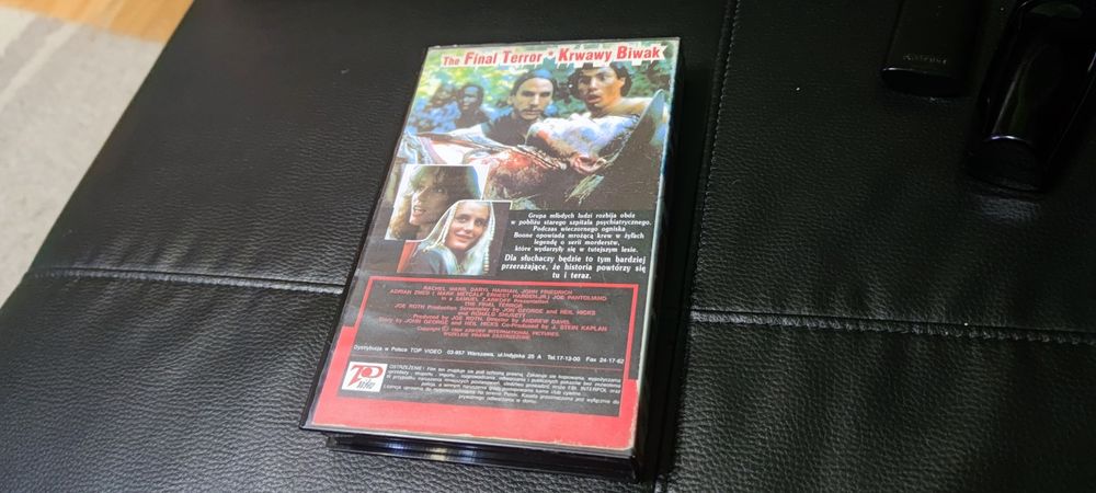 Krwawy biwak ( The final Terror ) - horror VHS