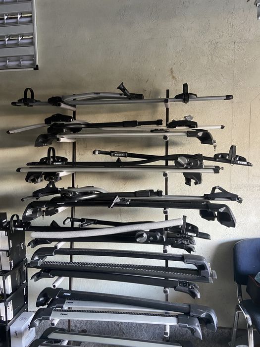 Поперечини Thule рейлінги багажник туле автобокс вінгбар поперечки 754