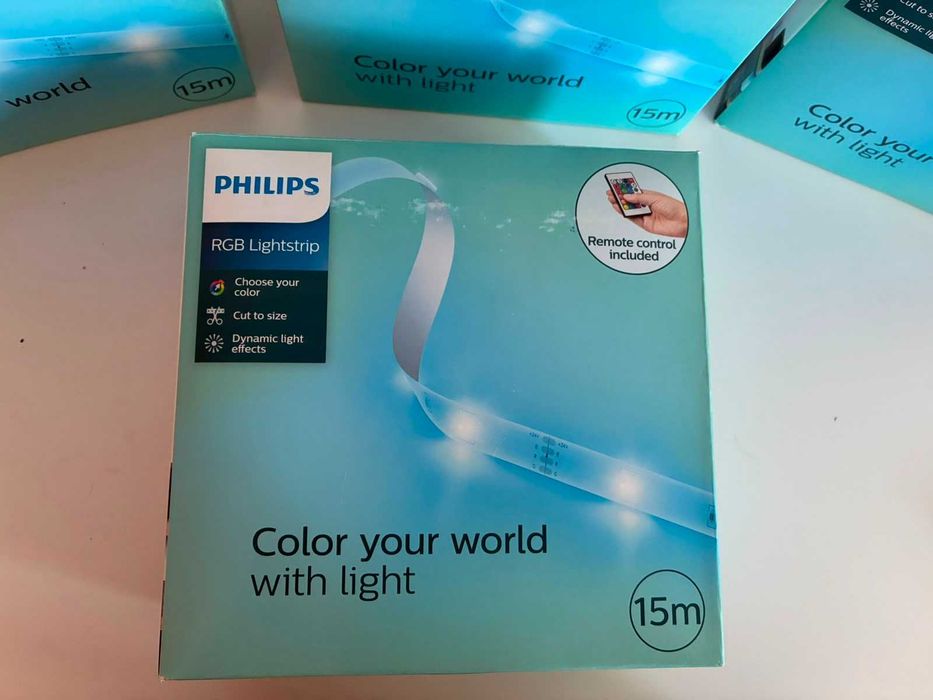 Fita led Philips de 15 metros com comando