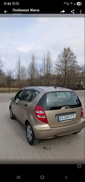 Прода Мерседес A170  W169