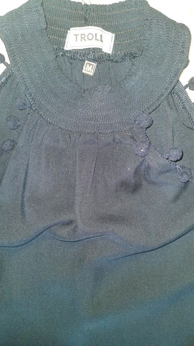 Granatowa bluzka Troll r. M