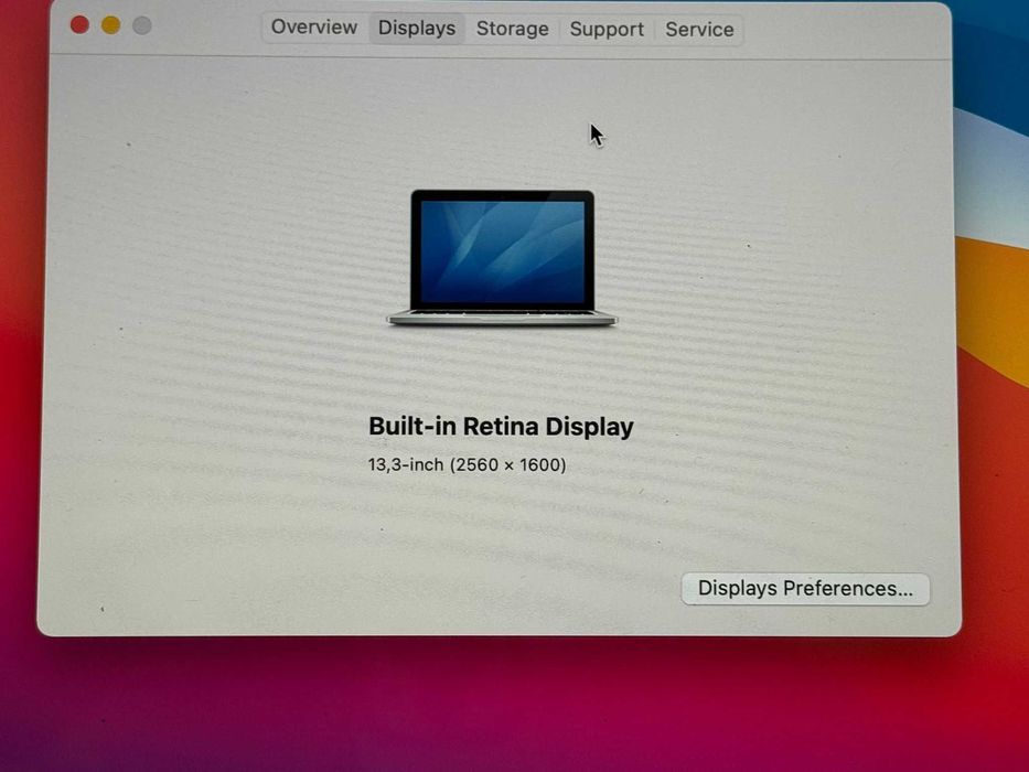 MacBook Pro 13" Retina (Mid-2014) - i5 2,6 GHz - 8 GB - 250Gb SSD