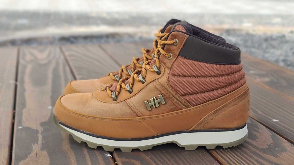 Ботинки рыжие Helly Hansen The Forester / зимові берці рыжые зимние