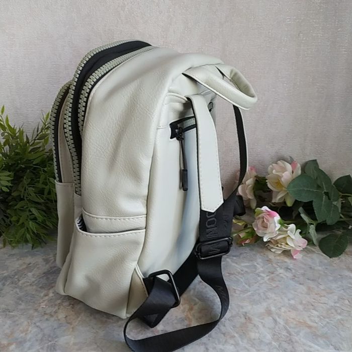 Жіночий рюкзак, колір фісташка, 32*27 см