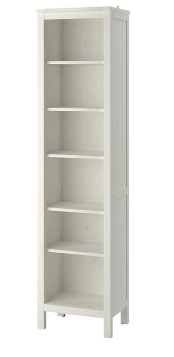 Regał Ikea Hemnes biały drewno półki