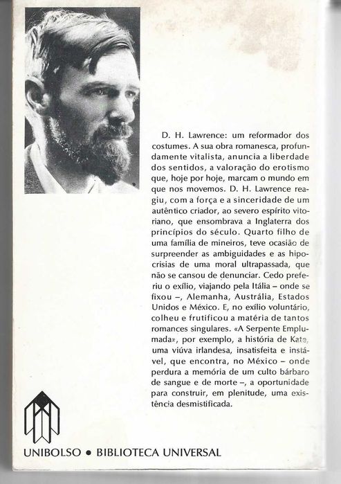 A Serpente Emplumada de D. H. Lawrence