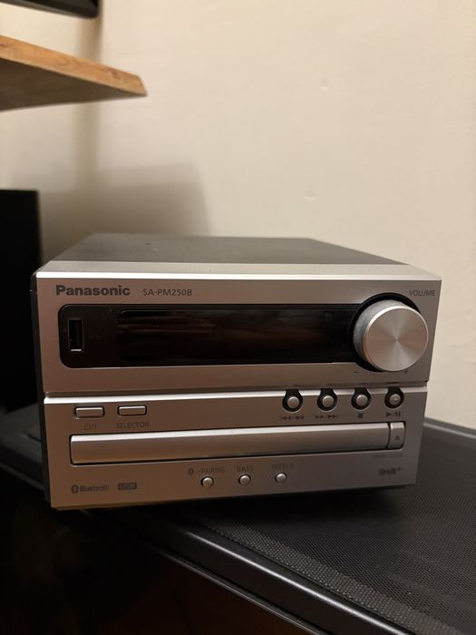 Wieza panasonic SA-PM250b z kolumnami