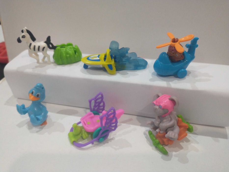 Figurki Kinder Zestaw nr 3 (6szt)