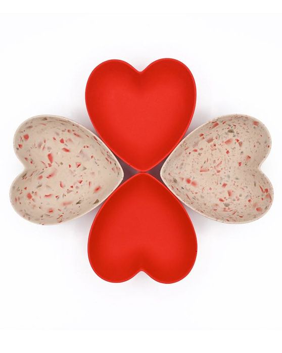 Taças em Coração 4 unidades