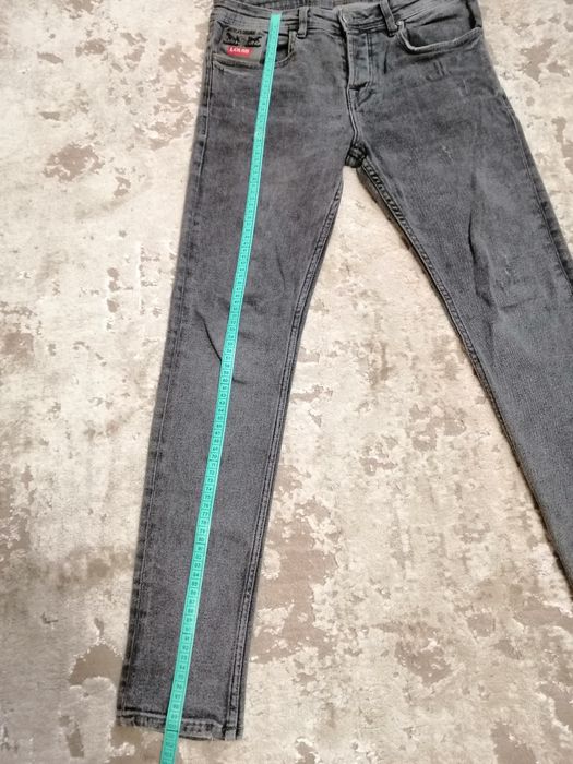 Чоловічі Джинси "LOUIS" (Skinny Fit, W33, Сірий)
