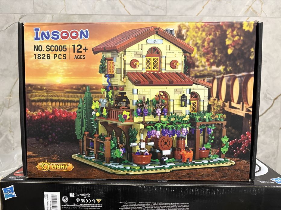 Конструктор  INSOON Winery Chateau House Building Toy