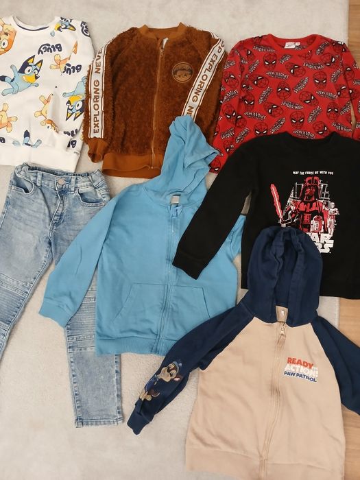 20szt. dla chłopca rozmiar 116cm