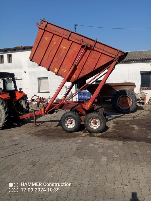 Przyczepa tandem wywrotka kiper nie jesdosiowa