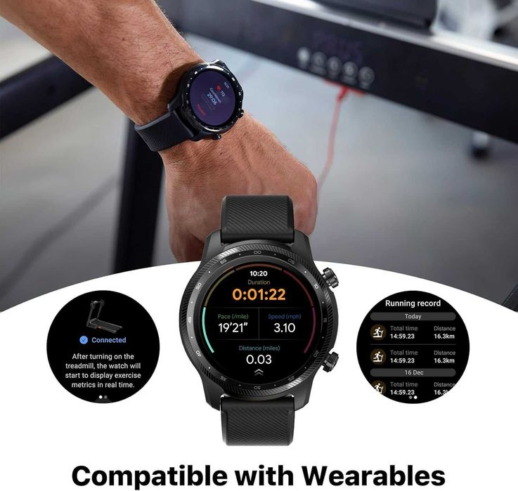 Бігова доріжка Mobvoi Home Treadmill Ultra 3 in1 Walking Pad з нахилом