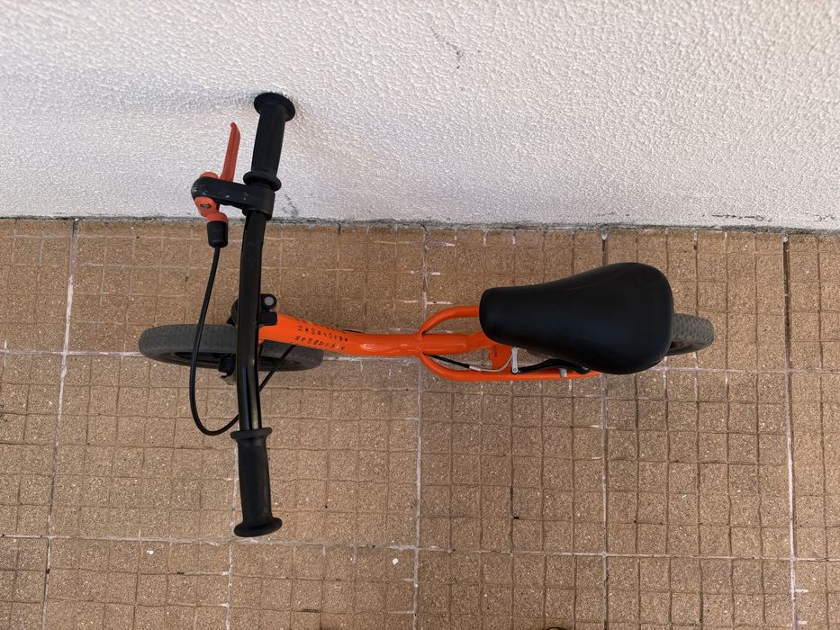 BTWIN Runride 500 de aprendizagem de Bicicleta 10 POLEGADAS CRIANÇA LARANJA