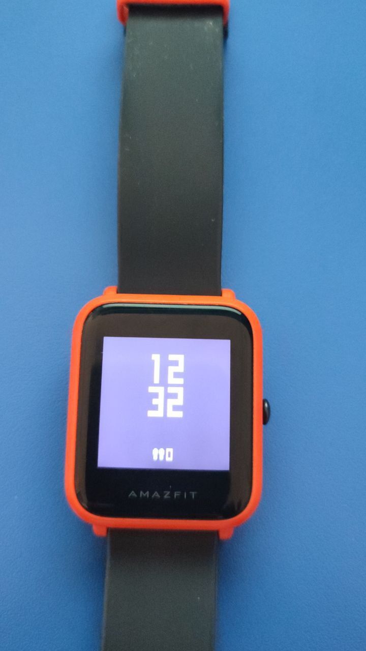 Smartwatch amazfit bip a1608 bluetooth cinnabar best sale