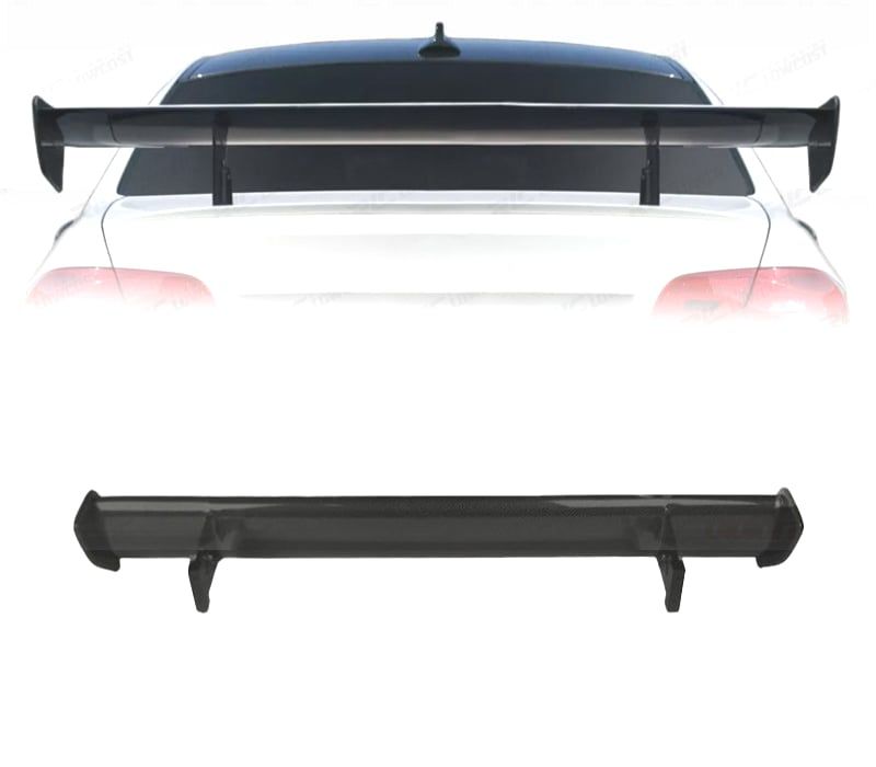AILERON SPOILER BMW E46 COUPE 99-03 LOOK GTS PRETO BRILHANTE