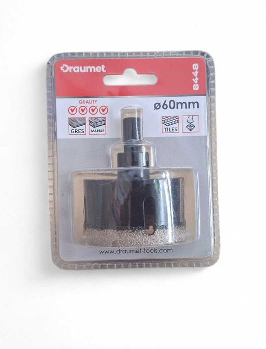 Otwornica diamentowa Draumet 60mm 8448