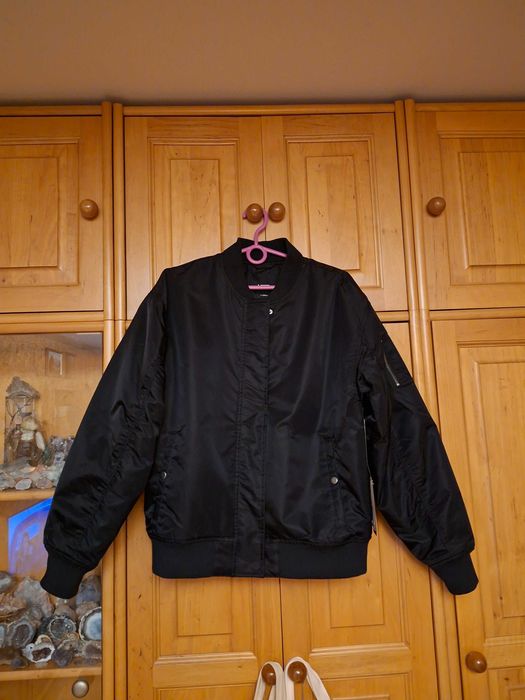 Kurtka flek czarny Vans Bennett bomber bomberka