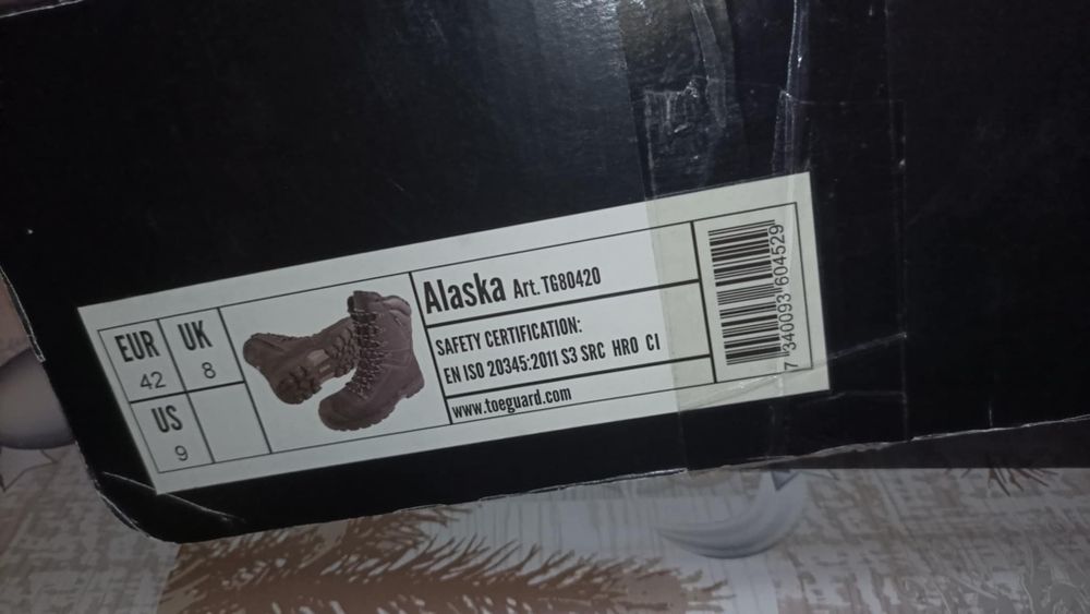 Buty zimowe ocieplane Toe Guard 42