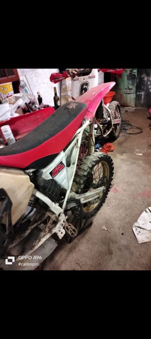 Honda cr 250 sem motor