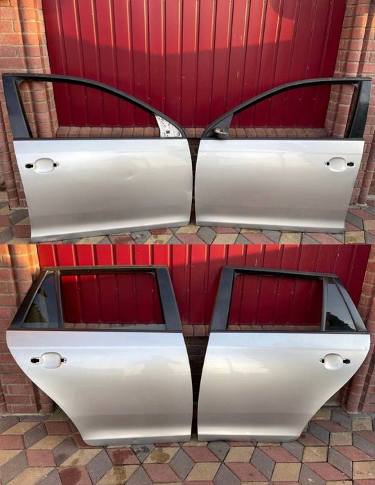 Двері Дверка Volkswagen Golf 5 Golf 6 Jetta 5 Колір LA7W Сірі