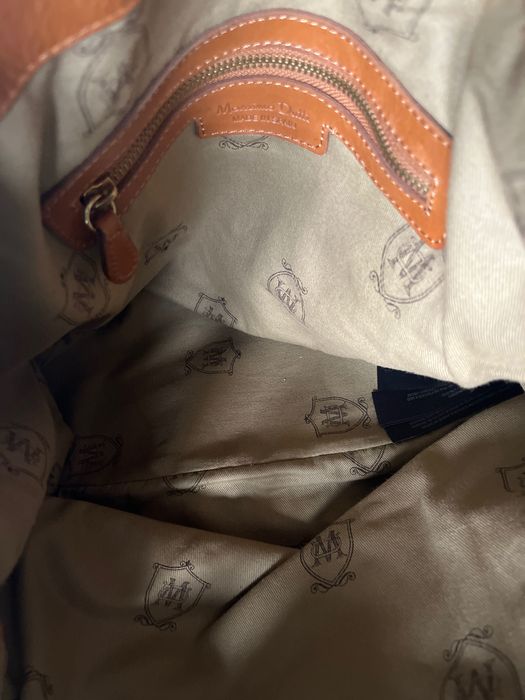 Massimo Dutti, skórzana torebka, Nowa