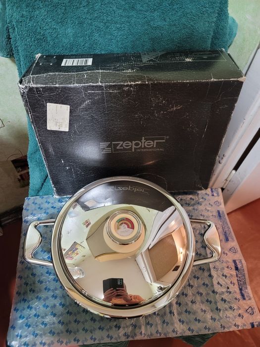 сотейник цептер кастрюля 4л zepter посуда цептор сковорода