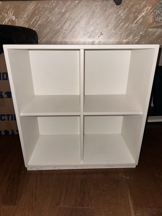 Ikea EKET - biały regał/komoda z 4 przegrodami