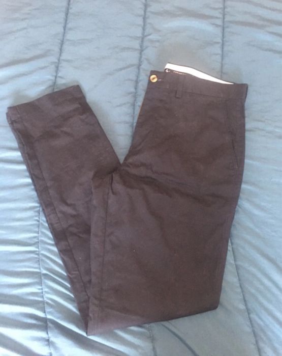 Calças de fato pretas da Tailorbyrd